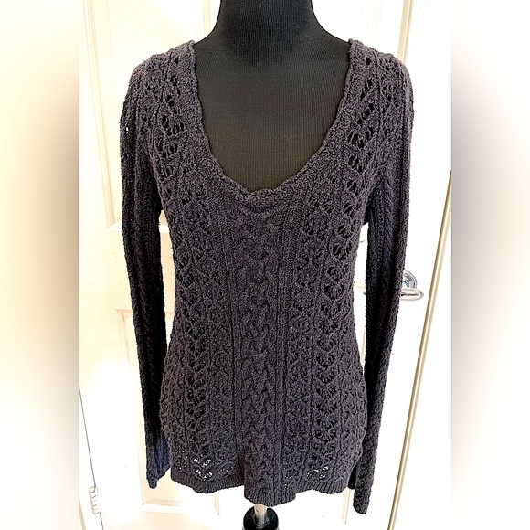 Free People Tie Back Sweater - Picture 2 of 15